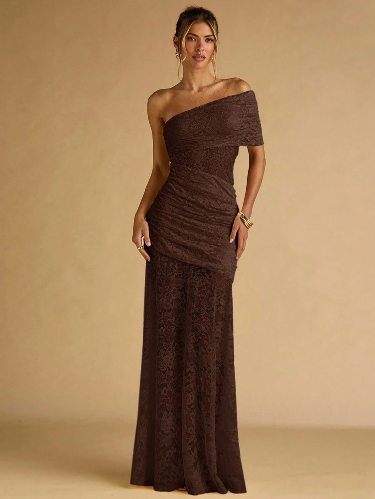 Mila Label Tanya Dress - Coffee Brown