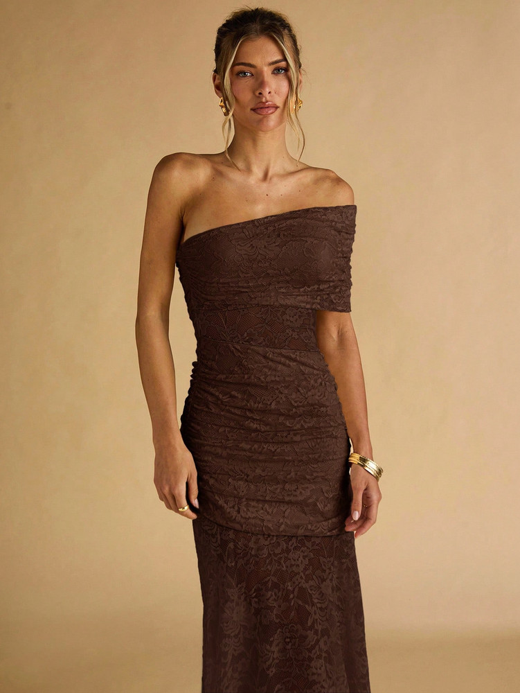 Mila Label Tanya Dress - Coffee Brown