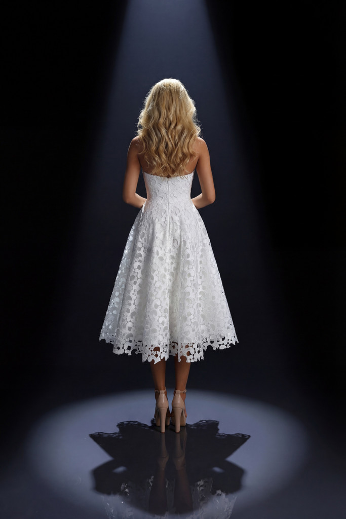 Nicoletta NC4052 Dress - Ivory