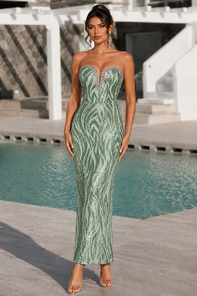 House of Troy Athena Dress - Sage