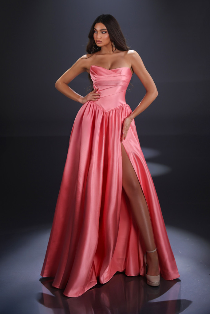 Nicoletta NC4083 Gown - Coral