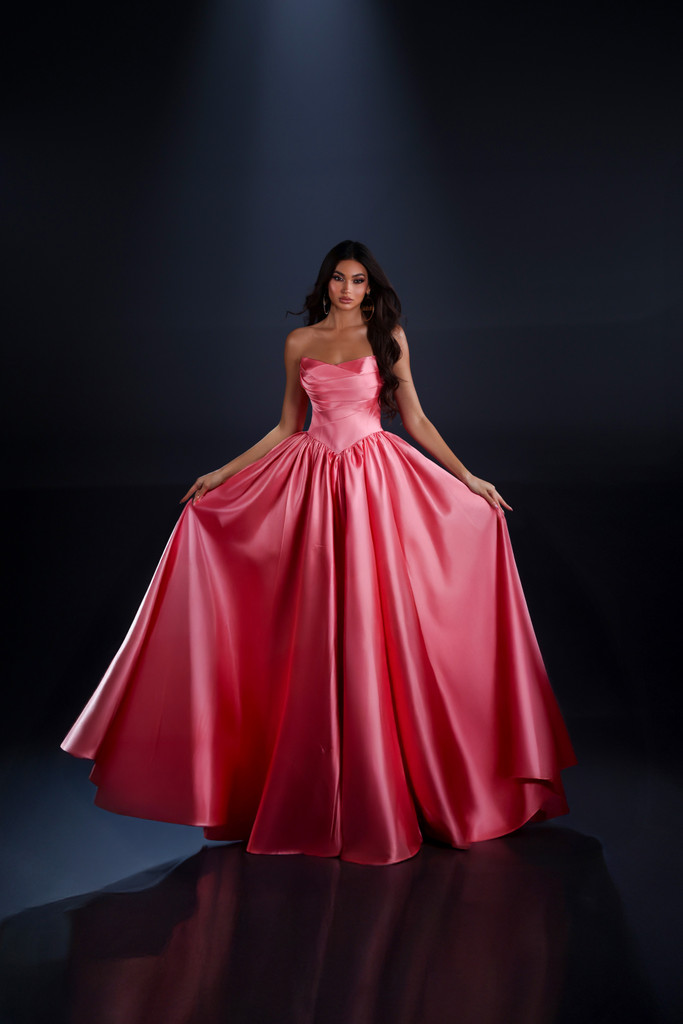 Nicoletta NC4083 Gown - Coral