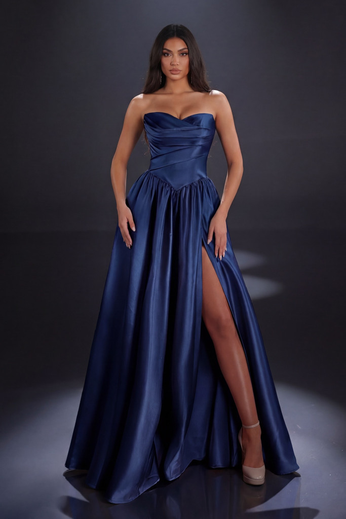 Nicoletta NC4083 Gown - Navy
