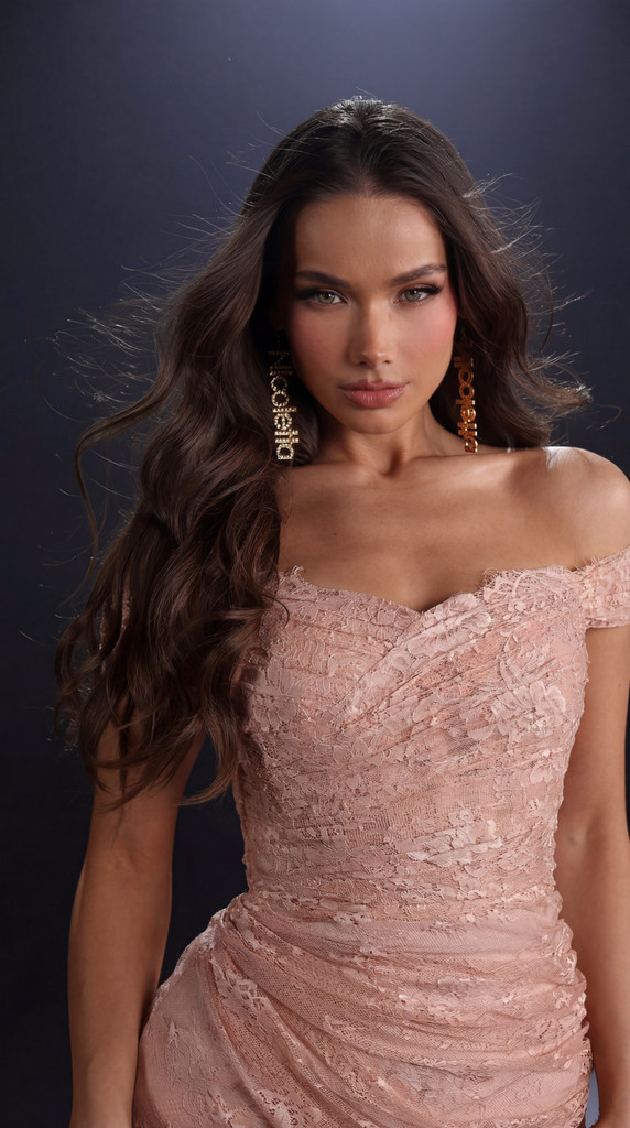 Nicoletta NC4049 Gown - Dusty Pink
