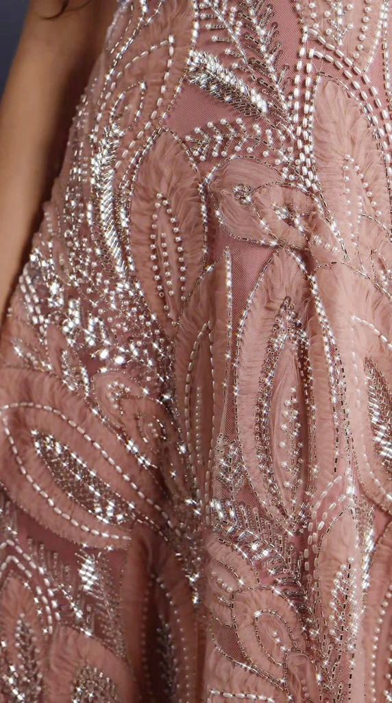 Nicoletta NC4011 Gown - Dusty Pink