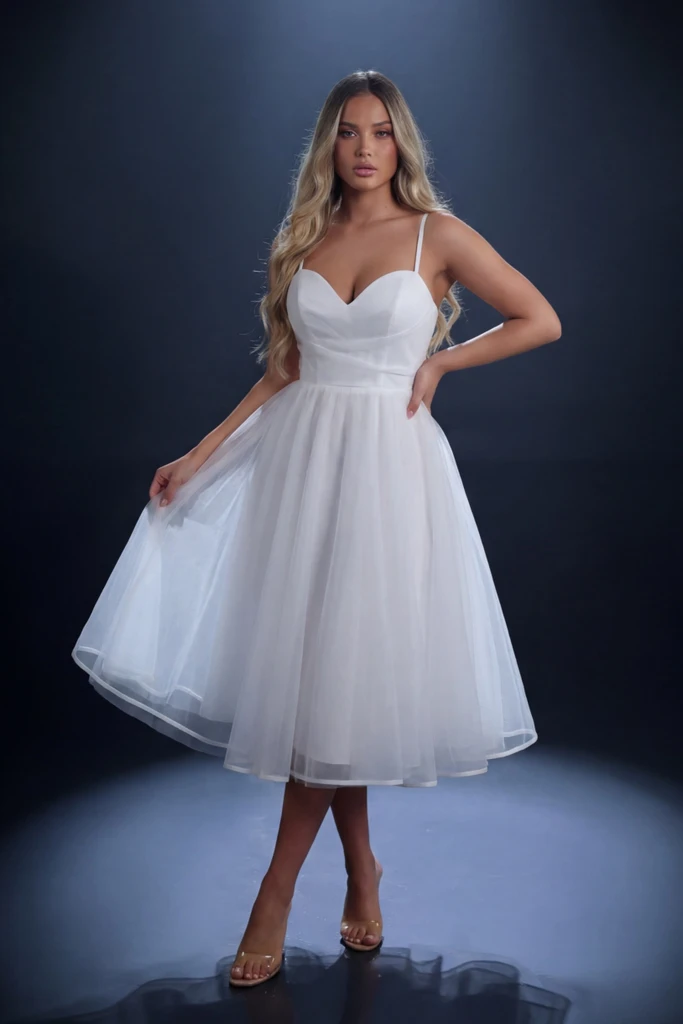 Nicoletta NC4039 Dress - Ivory