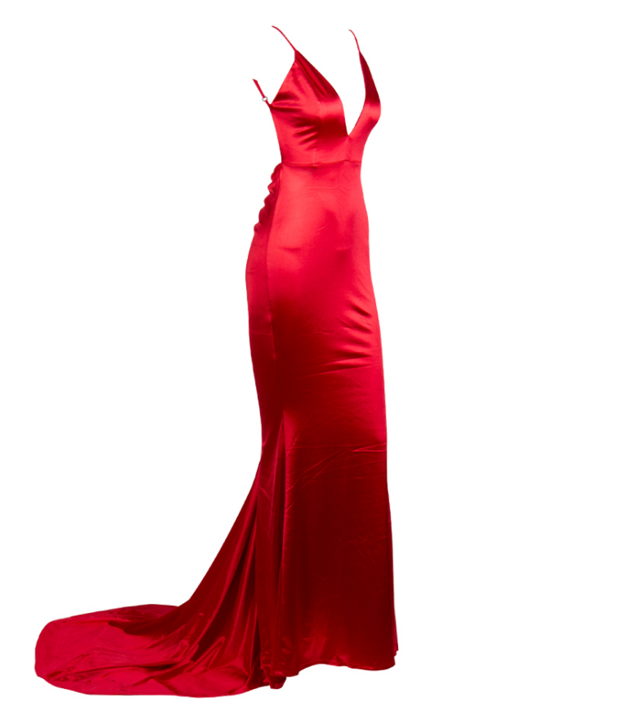 Mila Label Grace K Gown - Red