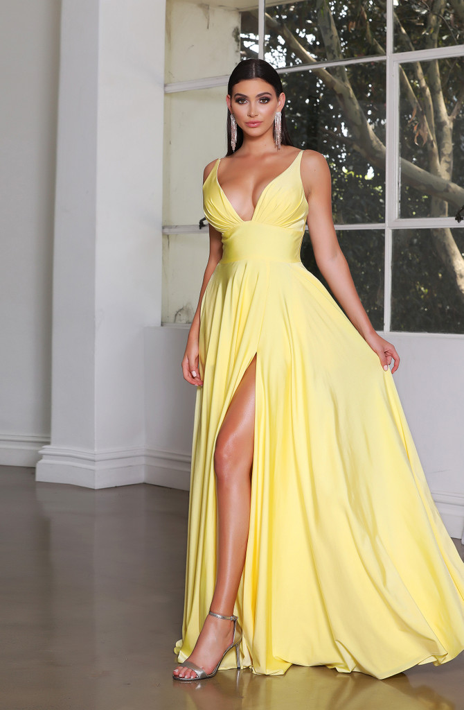 Lemon gown clearance