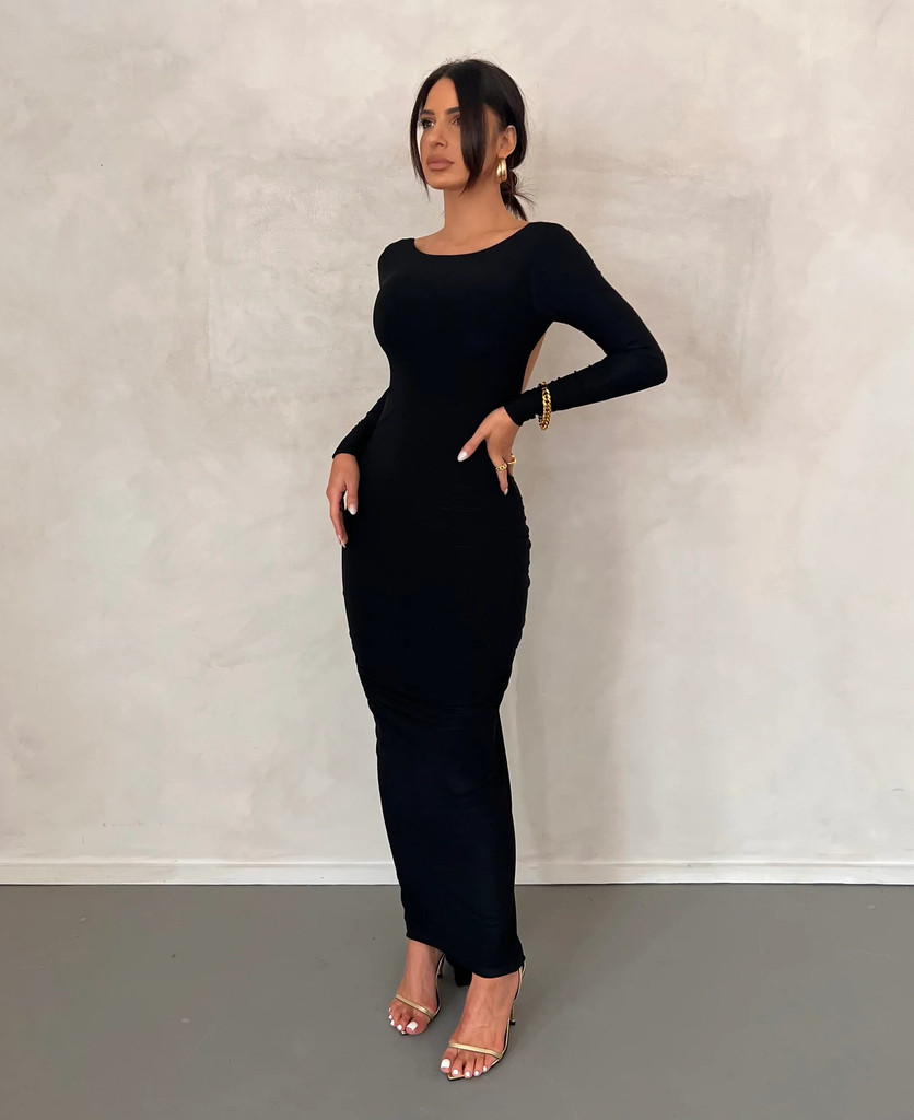 Mélani Camila Dress - Black