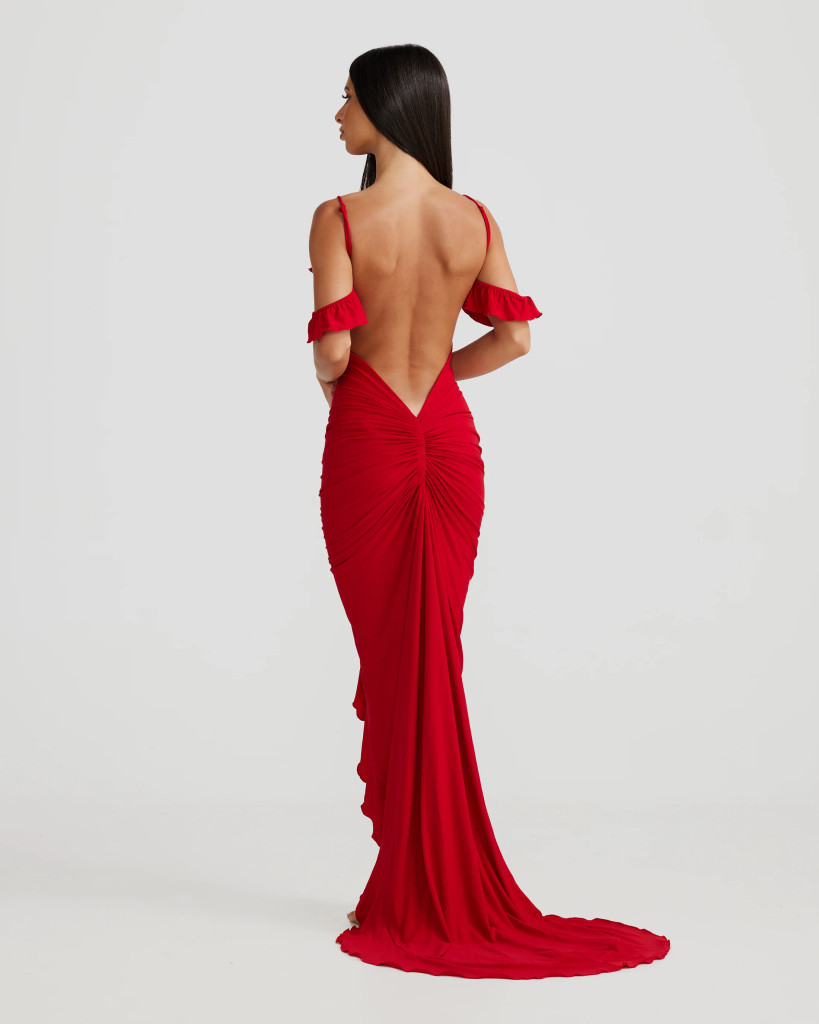 Mélani Carmella Gown - Red - House of Troy