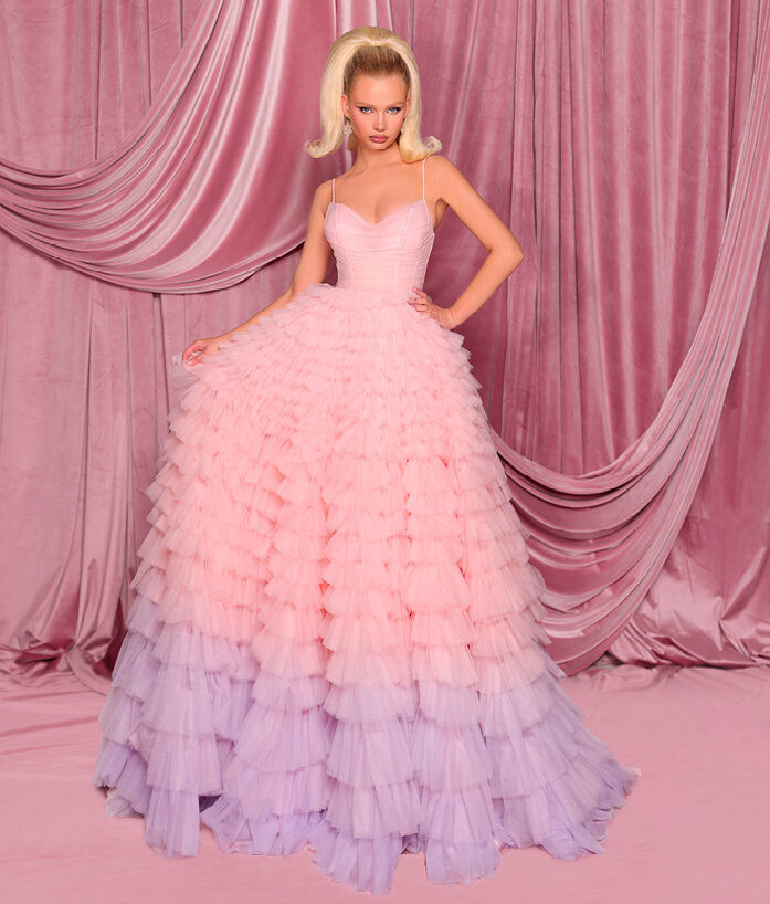 Nicoletta NC3022 Gown - Candy