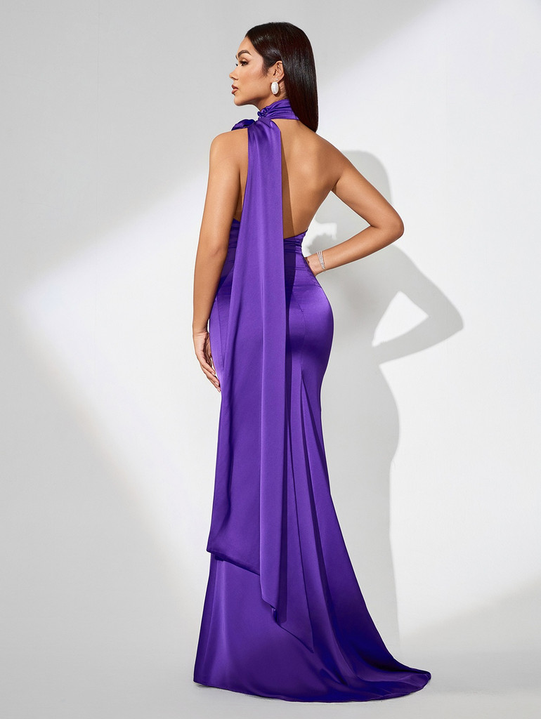 House of Troy Sienna Gown - Purple
