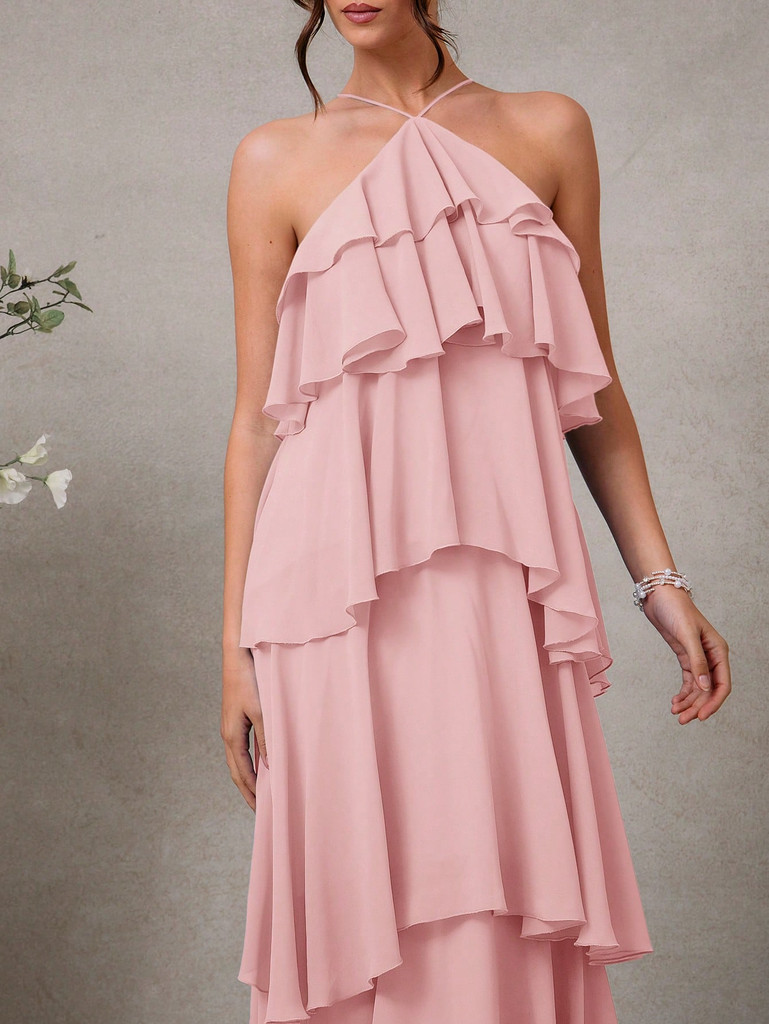 Mila Label Jazz Gown - Patel Pink