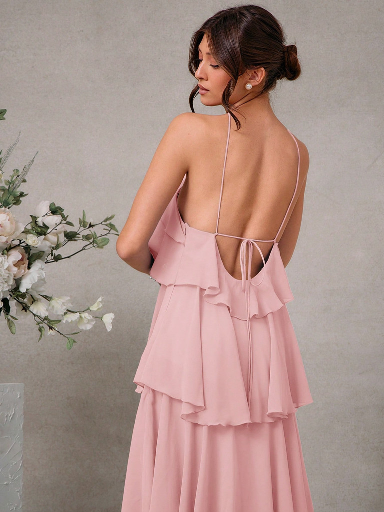 Mila Label Jazz Gown - Patel Pink