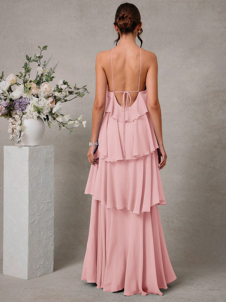 Mila Label Jazz Gown - Patel Pink
