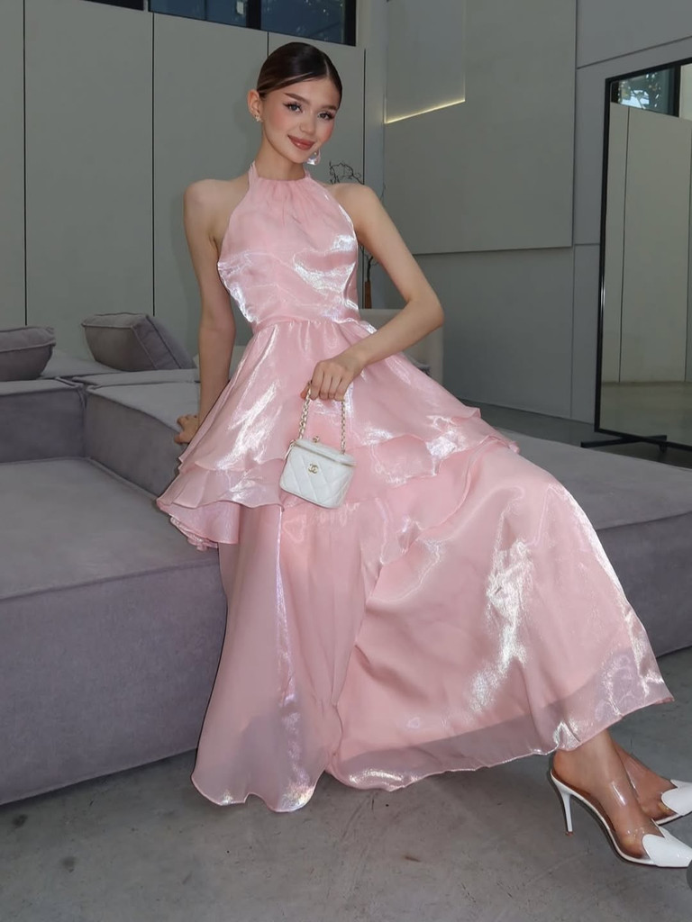 House of Troy Bella Gown - Baby Pink