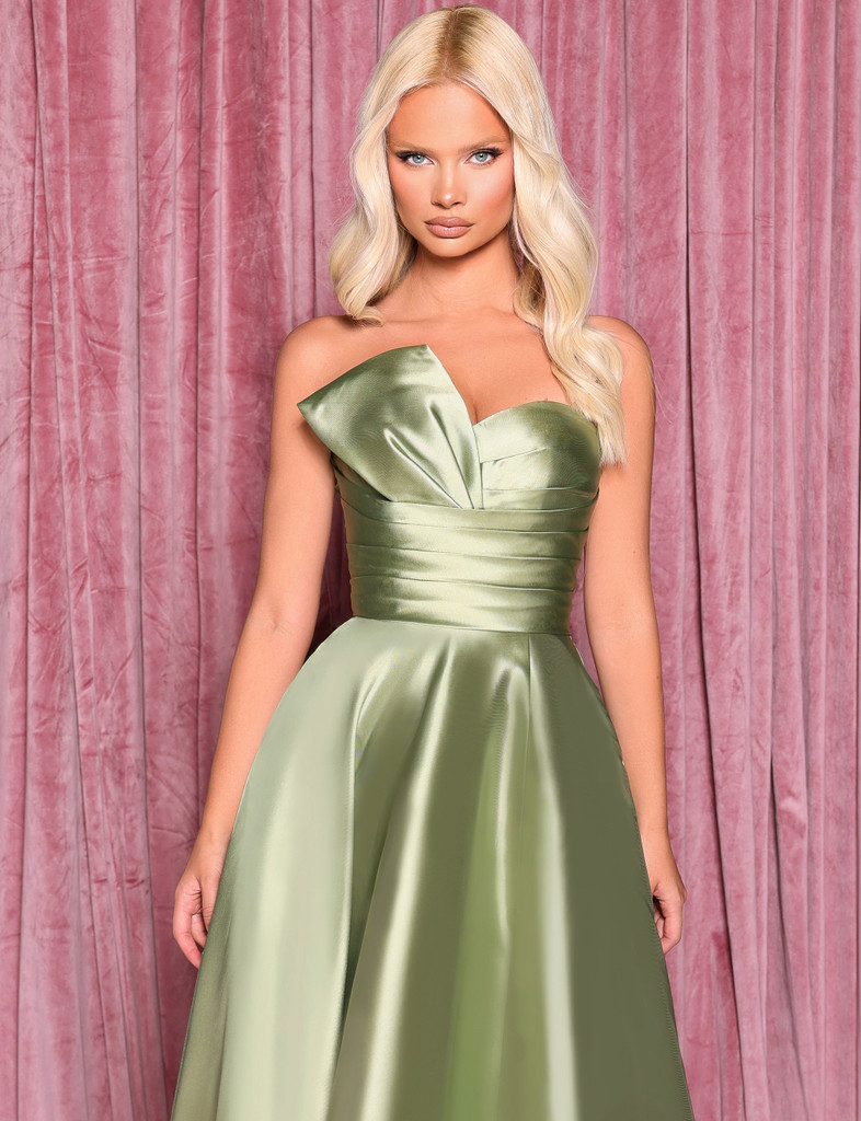 Nicoletta NC3034 Gown - Pistachio