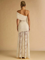 Mila Label Tanya Dress - Apricot Cream