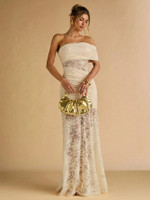 Mila Label Tanya Dress - Apricot Cream