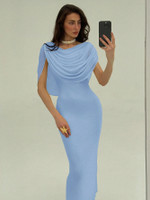 Mila Label Cynthia Dress - Sky Blue