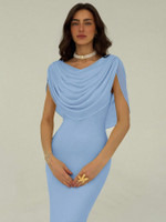 Mila Label Cynthia Dress - Sky Blue