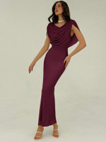 Mila Label Cynthia Dress - Burgundy