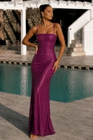 SALE House of Troy Candace Gown - Purple