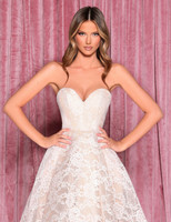 Nicoletta NC3009 Dress - Ivory/Nude
