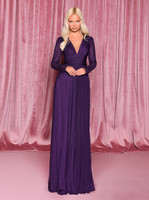 Nicoletta NC3045 Gown - Plum