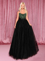 Nicoletta NC3092 Gown - Black