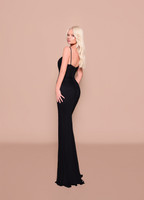 Nicoletta NBM3035 Gown - Black