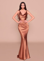 Nicoletta NBM3014 Gown - Bronze