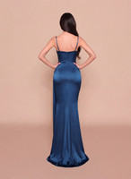 Nicoletta NBM3027 Gown - Teal (with cape)