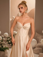 Mila Label Ruby Gown - Champagne