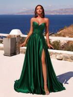Mila Label Ruby Gown - Emerald Green