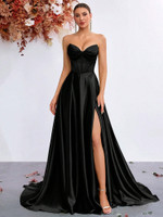 Mila Label Ruby Gown - Black