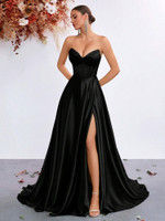 Mila Label Ruby Gown - Black