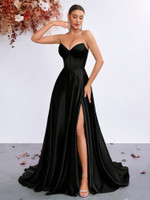 Mila Label Ruby Gown - Black