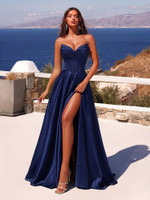 Mila Label Ruby Gown - Navy Blue