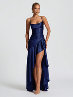Mila Label Jenny Dress - Navy Blue