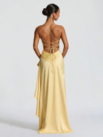 Mila Label Jenny Dress - Butter Yellow