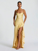 Mila Label Jenny Dress - Butter Yellow