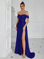 Mila Label Tyra Gown - Royal Blue