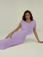 Mila Label Cynthia Dress - Lilac Purple