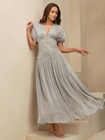 Mila Label Alba Dress - Grey 
