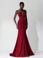 Mila Label Shelly Gown - Red