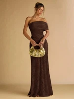 Mila Label Tanya Dress - Coffee Brown