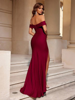 Mila Label Adelaide Gown - Burgundy