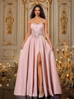 Mila Label Layna Gown - Light Pink