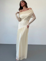 Mila Label Billy Dress - Cream